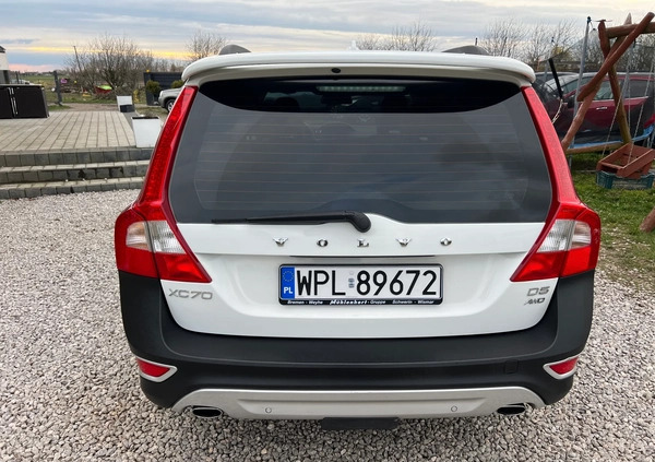 Volvo XC 70 cena 67900 przebieg: 209000, rok produkcji 2013 z Płock małe 742